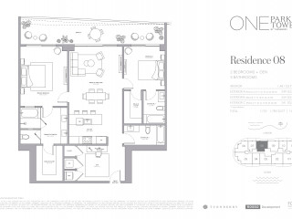 One Park Tower by Turnberry - plan #106