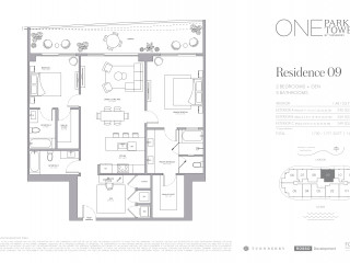 One Park Tower by Turnberry - plan #107