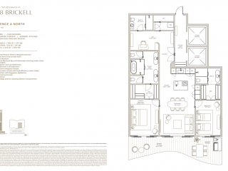 The Residences at 1428 Brickell - plan #157