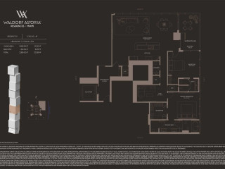 Waldorf Astoria Residences - plan #16