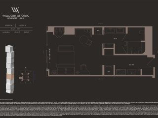 Waldorf Astoria Residences - plan #21