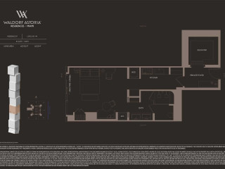 Waldorf Astoria Residences - plan #22