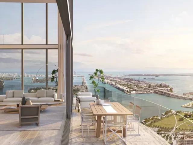 3-bedroom condo for sale in Miami - 1400 Biscayne Boulevard 4803 - MondialRealty