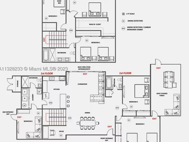 6-bedroom home for rent in Hollywood - 809 S 17th Ave - MondialRealty