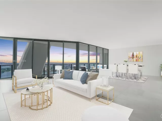 4-bedroom condo for sale in Miami - 1000 Biscayne Blvd 3701 - MondialRealty