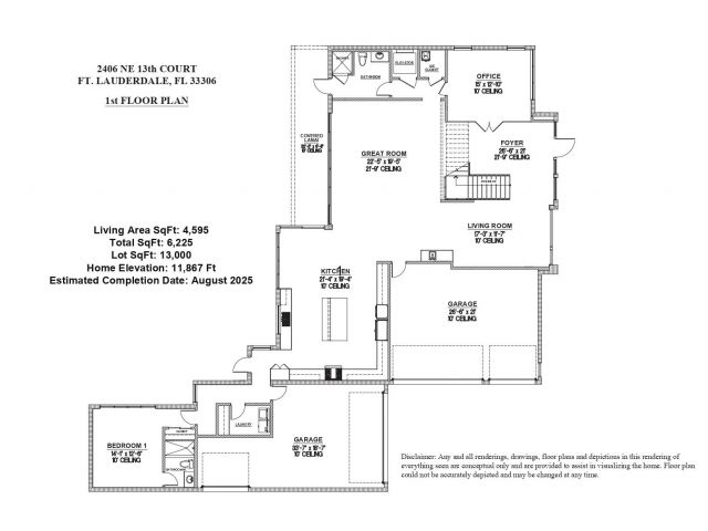 Home for sale at 2406 NE 13th Ct - photo 6030726