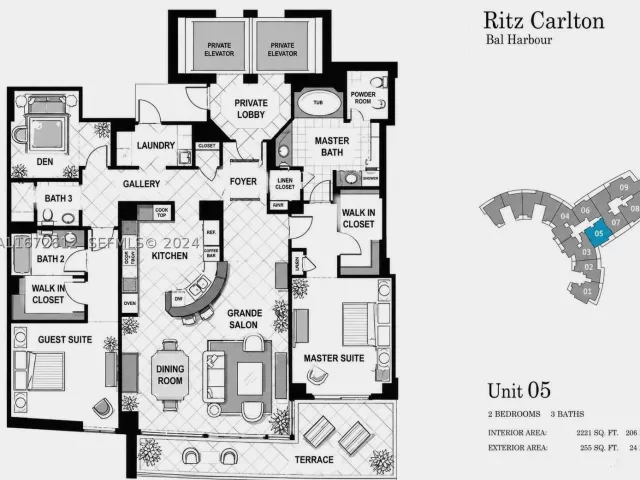 2-bedroom condo for rent in Bal Harbour - 10295 Collins Ave 1605 - MondialRealty