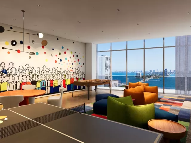 4-bedroom condo for sale in Miami - 1400 Biscayne Boulevard 5104 - MondialRealty