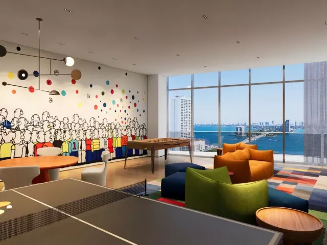 2-bedroom condo for sale in Miami - 1400 Biscayne Boulevard 305 - MondialRealty