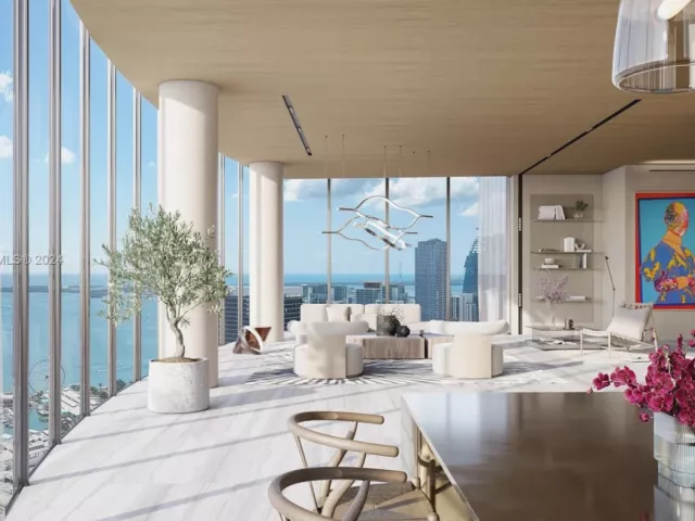 4-bedroom condo for sale in Miami - 851 NE 1st Ave PH 5700 - MondialRealty