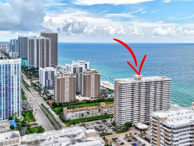 1-bedroom condo for sale in Hallandale Beach - 1950 S OCEAN DR. 6B - MondialRealty