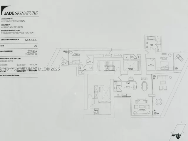 2-bedroom condo for sale in Sunny Isles Beach - 16901 Collins Ave 902 - MondialRealty