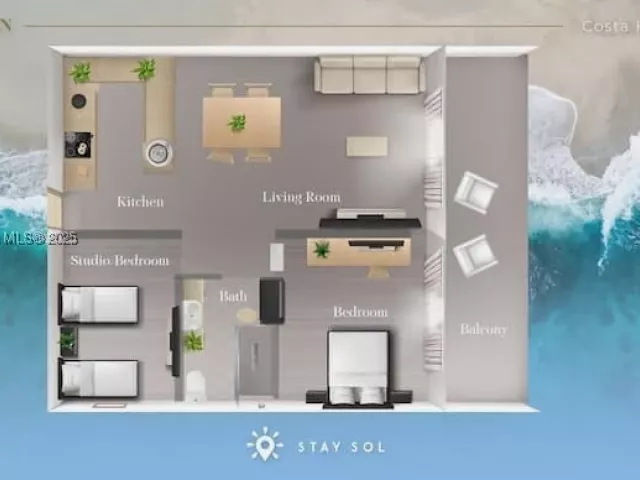 2-bedroom condo for sale in Hollywood - 777 N Ocean Dr N521 - MondialRealty