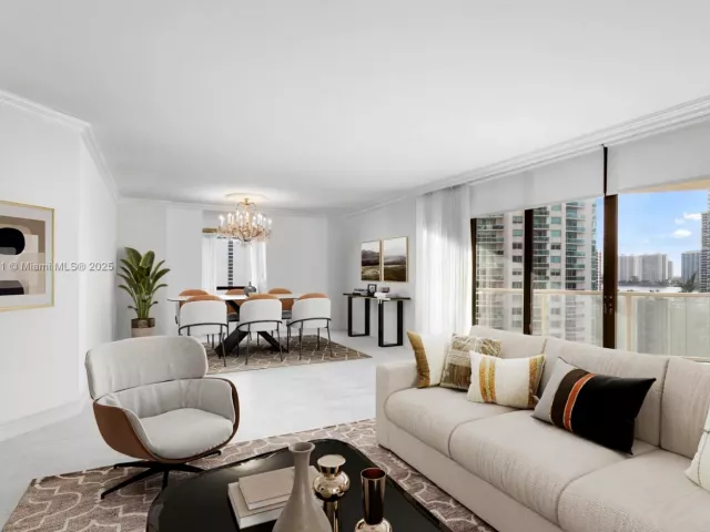 2-bedroom condo for sale in Aventura - 19500 Turnberry Way 9D - MondialRealty