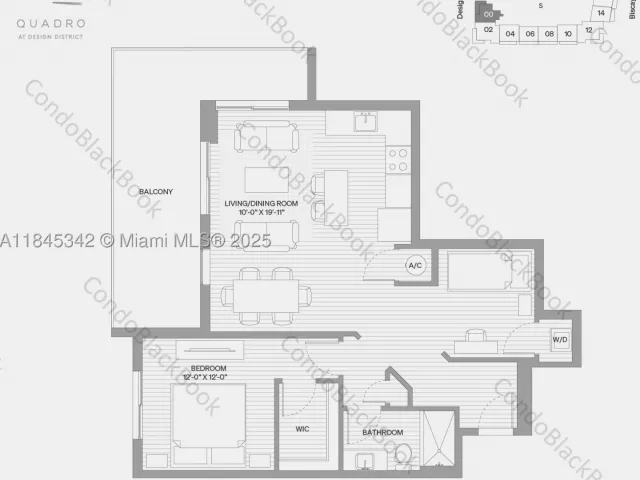 2-bedroom condo for sale in Miami - 3900 Biscayne Blvd S-400 - MondialRealty
