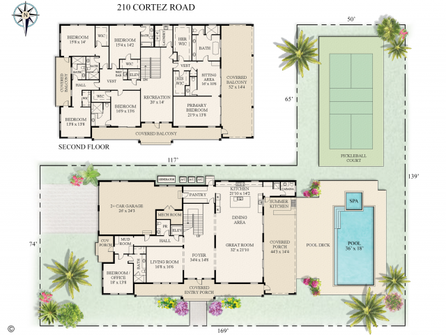 Home for sale at 210 Cortez Road - photo 6508016