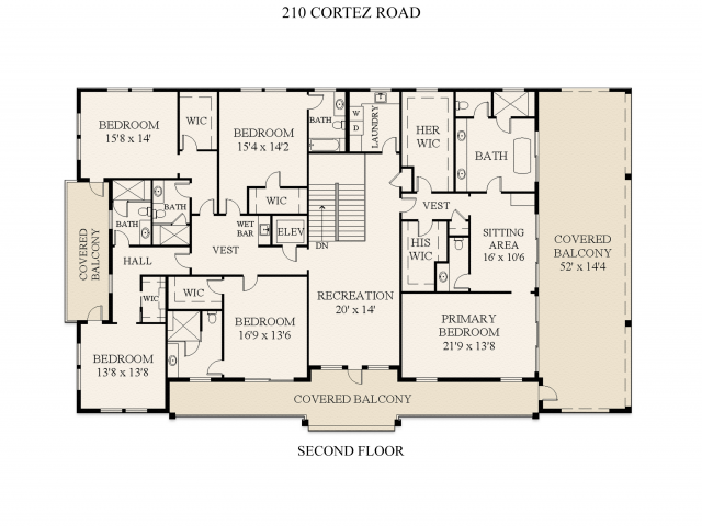 Home for sale at 210 Cortez Road - photo 6508017