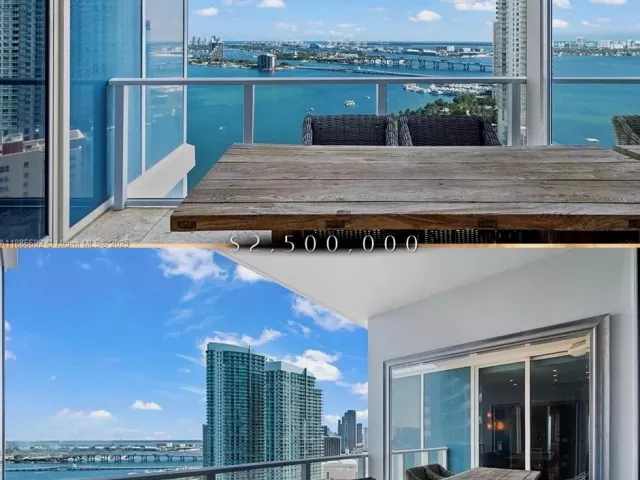 3-bedroom condo for sale in Miami - 2020 N Bayshore Dr 2702 - MondialRealty