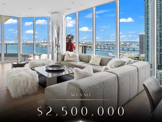 3-bedroom condo for sale in Miami - 2020 N Bayshore Dr 2702 - MondialRealty