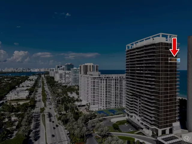 2-bedroom condo for sale in Bal Harbour - 9705 Collins Ave 2304N - MondialRealty