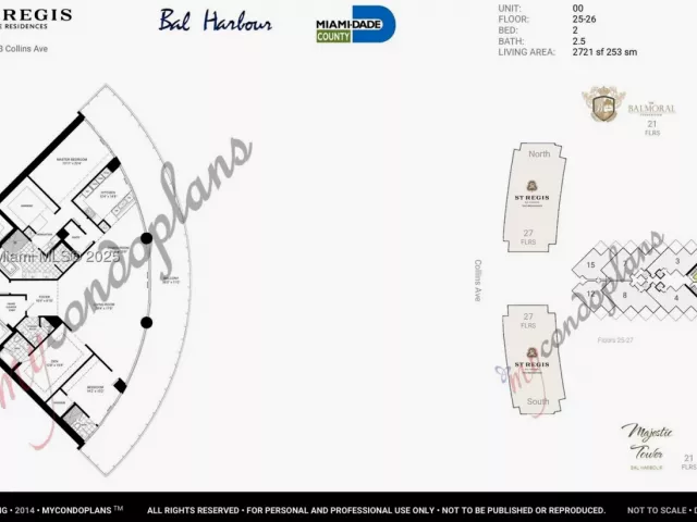3-bedroom condo for sale in Bal Harbour -  - MondialRealty