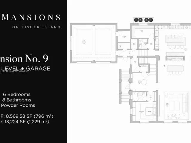 6-bedroom home for sale in Fisher Island - 1009 Fisher Island Drive - MondialRealty