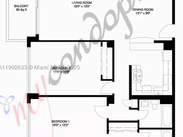 2-bedroom condo for rent in Miami Beach - 1500 Bay Rd 846S - MondialRealty