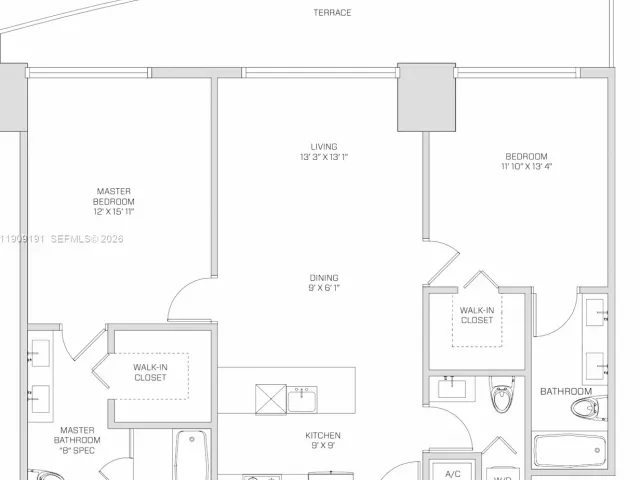 2-bedroom condo for sale in Miami - 488 NE 18th St 1209 - MondialRealty