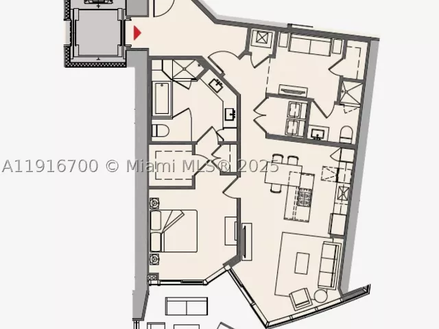 1-bedroom condo for sale in Miami - 851 NE 1ST Ave 1810 - MondialRealty