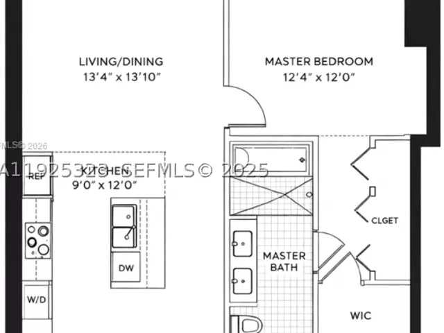 1-bedroom condo for rent in Miami - 900 Biscayne Blvd 2604 - MondialRealty