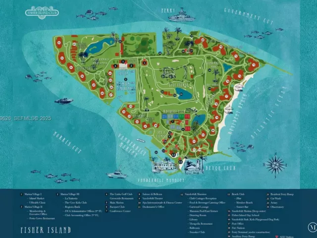 8-bedroom home for sale in Miami Beach - 1004 Fisher Island Drive - MondialRealty