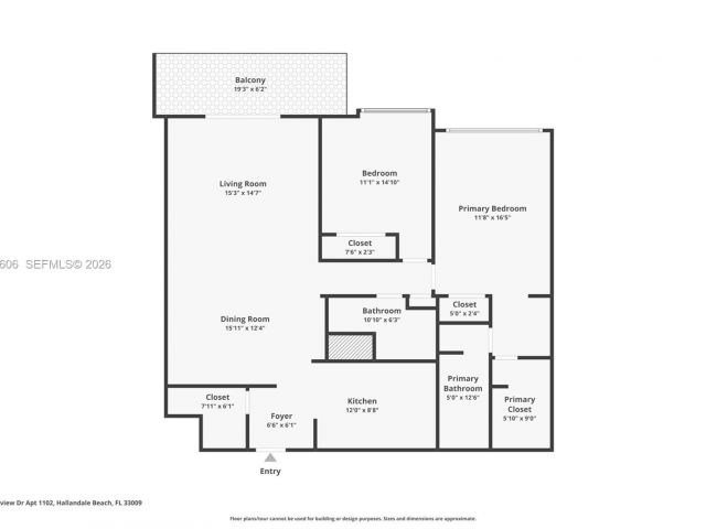 2-bedroom condo for sale in Hallandale Beach - 2500 Parkview Dr 2102 - MondialRealty
