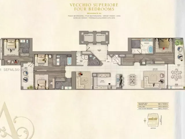 4-bedroom condo for sale in Sunny Isles Beach - 17901 Collins Ave 1002 - MondialRealty