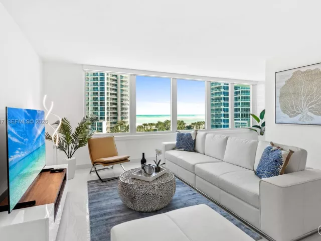 2-bedroom condo for rent in Miami Beach - 400 S Pointe Dr 906 - MondialRealty