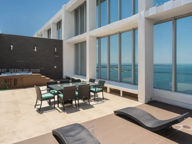 3-bedroom condo for rent in Miami - 495 Brickell 5705 - MondialRealty