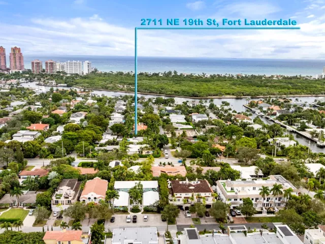 4-bedroom home for sale in Fort Lauderdale - 2711 NE 19th Street - MondialRealty