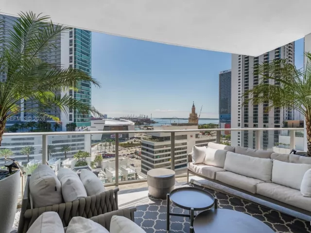 2-bedroom condo for rent in Miami - 851 NE 1st Avenue 1409 - MondialRealty