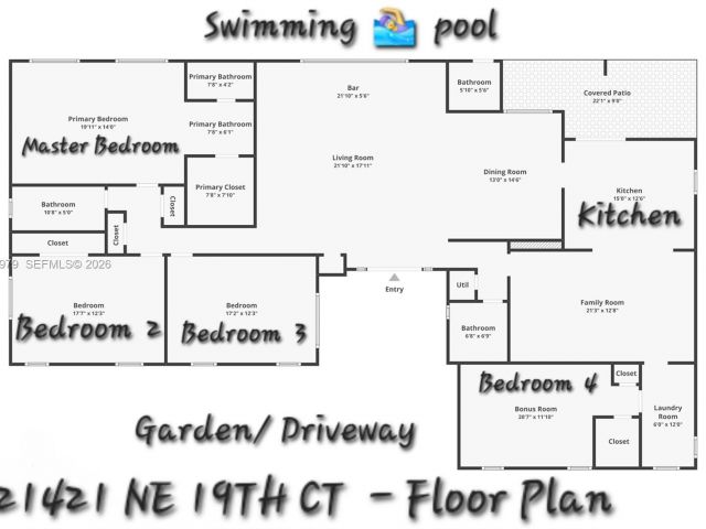 Home for sale at 21424 NE 19th Ct - photo 7439415