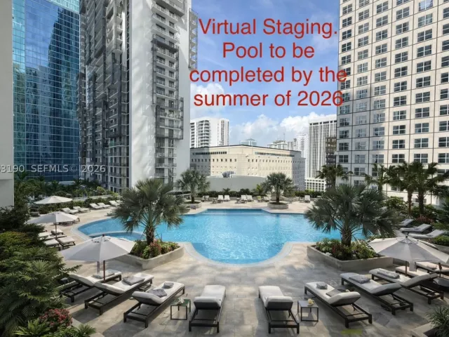 1-bedroom condo for sale in Miami - 300 S Biscayne Blvd T-1405 - MondialRealty