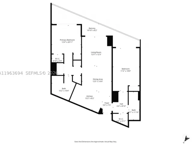 2-bedroom condo for sale in Hollywood - 4111 S Ocean Dr 3703 - MondialRealty
