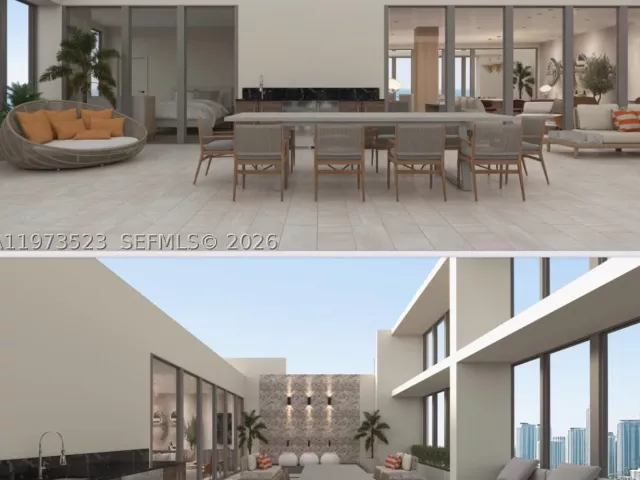 5-bedroom condo for rent in Miami - 465 Brickell Ave 5701 - MondialRealty