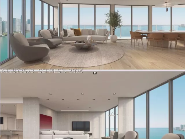 5-bedroom condo for rent in Miami - 465 Brickell Ave 5701 - MondialRealty