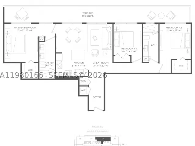 3-bedroom condo for sale in Hollywood - 4010 S Ocean Dr R2804 - MondialRealty