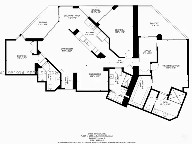 3-bedroom condo for sale in Aventura - 1000 W Island Blvd 2903 - MondialRealty