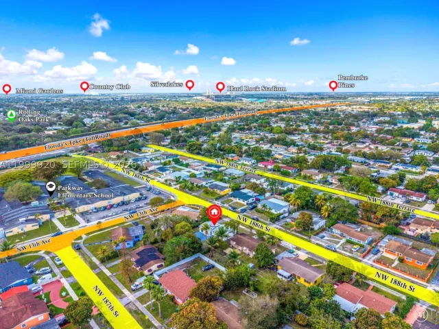 3-bedroom home for sale in Miami Gardens - 1260 NW 188th St - MondialRealty