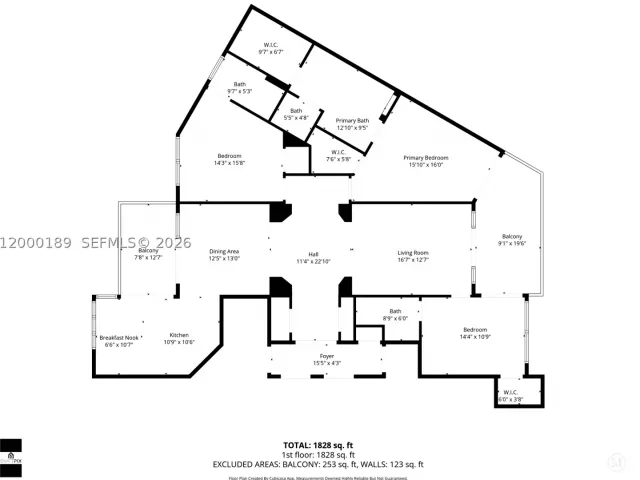 3-bedroom condo for sale in Sunny Isles Beach - 19111 Collins Ave 2703 - MondialRealty