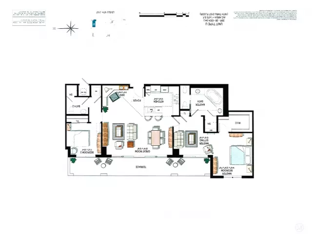 2-bedroom condo for rent in West Palm Beach - 701 S Olive Avenue 1909 - MondialRealty