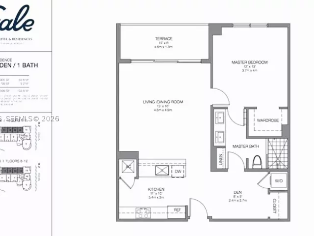 1-bedroom condo for rent in Fort Lauderdale - 401 N Birch Rd 514 - MondialRealty