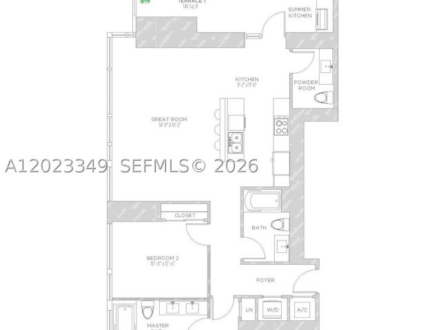 2-bedroom condo for sale in Miami - 1451 Brickell Ave 4304 - MondialRealty