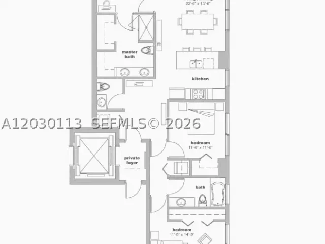 3-bedroom condo for rent in Miami - 460 NE 28th St 1408 - MondialRealty